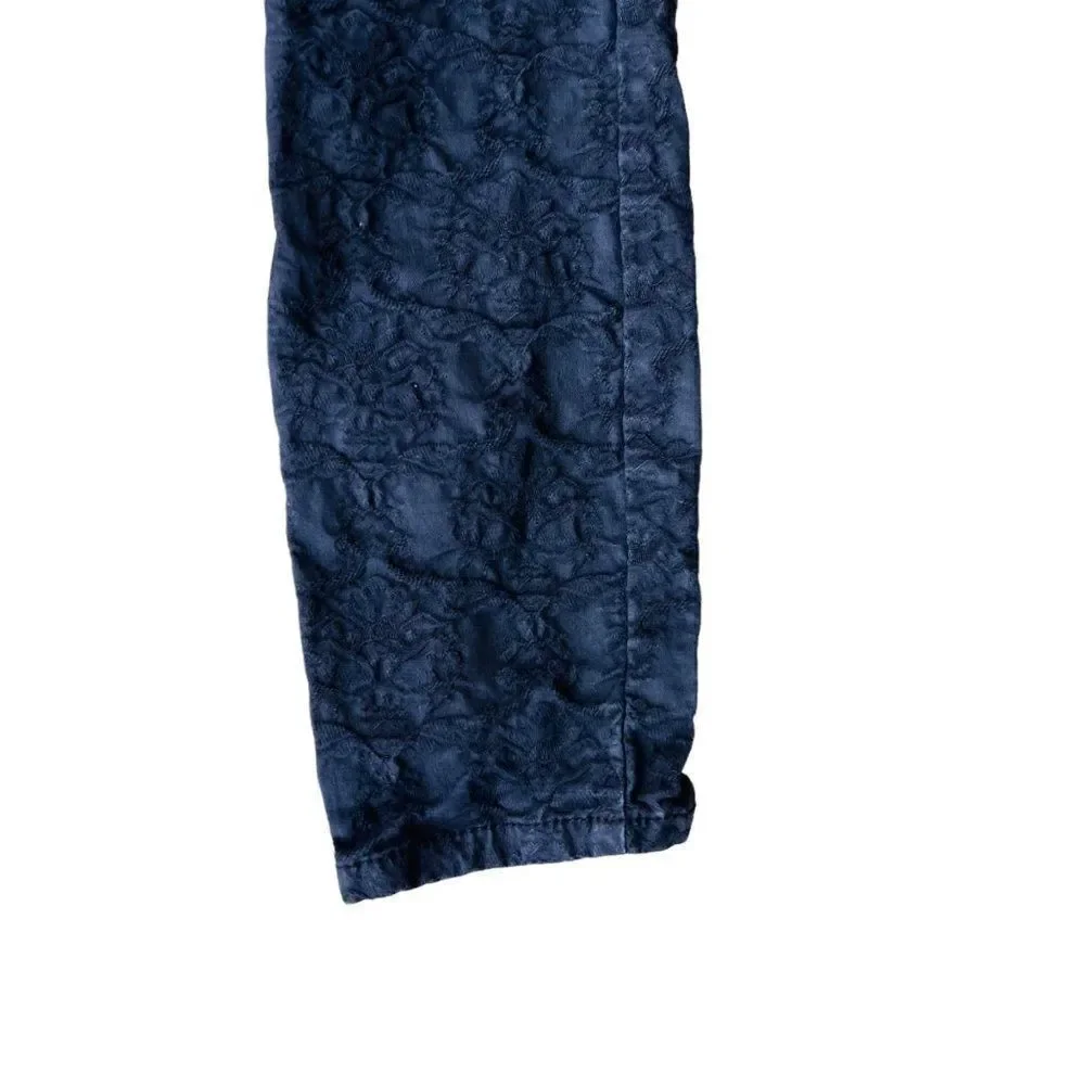 Free People Textured Skinny Jeans Black Women's 25‎